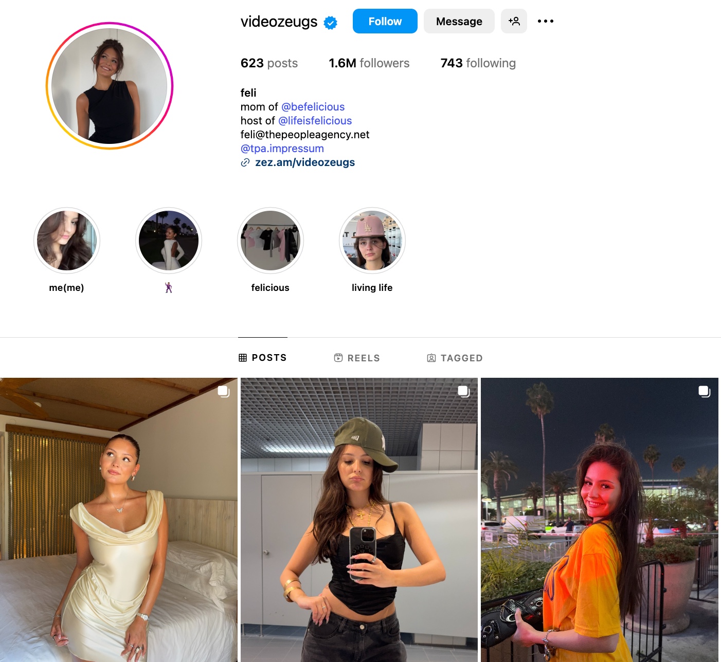 Feli Instagram Profile